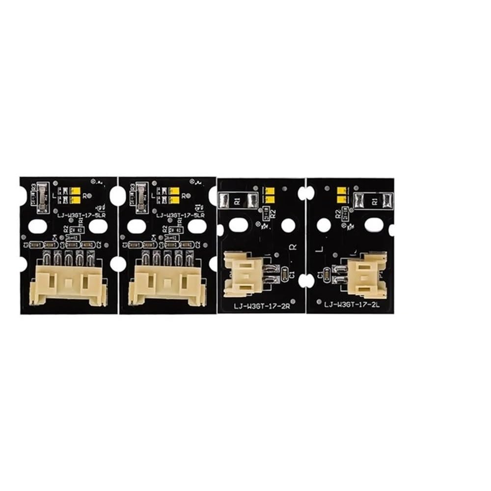 BASPHHH Kompatibel mit 2 Serien für M2 F22 F23 F87 LCI 2018 2019 2020 2021 DRL Zitronengelbes Scheinwerfer-Tageslichtmodul 7494851 63117494852(DRL Boards) von BASPHHH