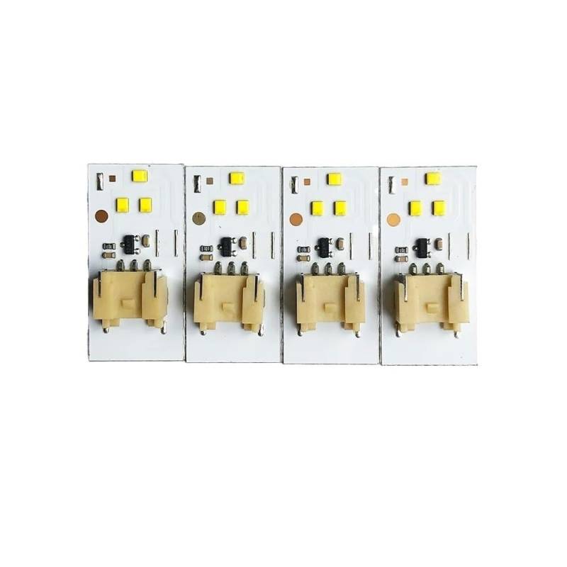 BASPHHH Kompatibel mit 3 Serie für F30 F31 F34 GT 320i 328i PRE-LCI CSL Gelbe DRL-Boards Xenon-Scheinwerfer-Tageslichtmodule 63117398766(Set Boards) von BASPHHH