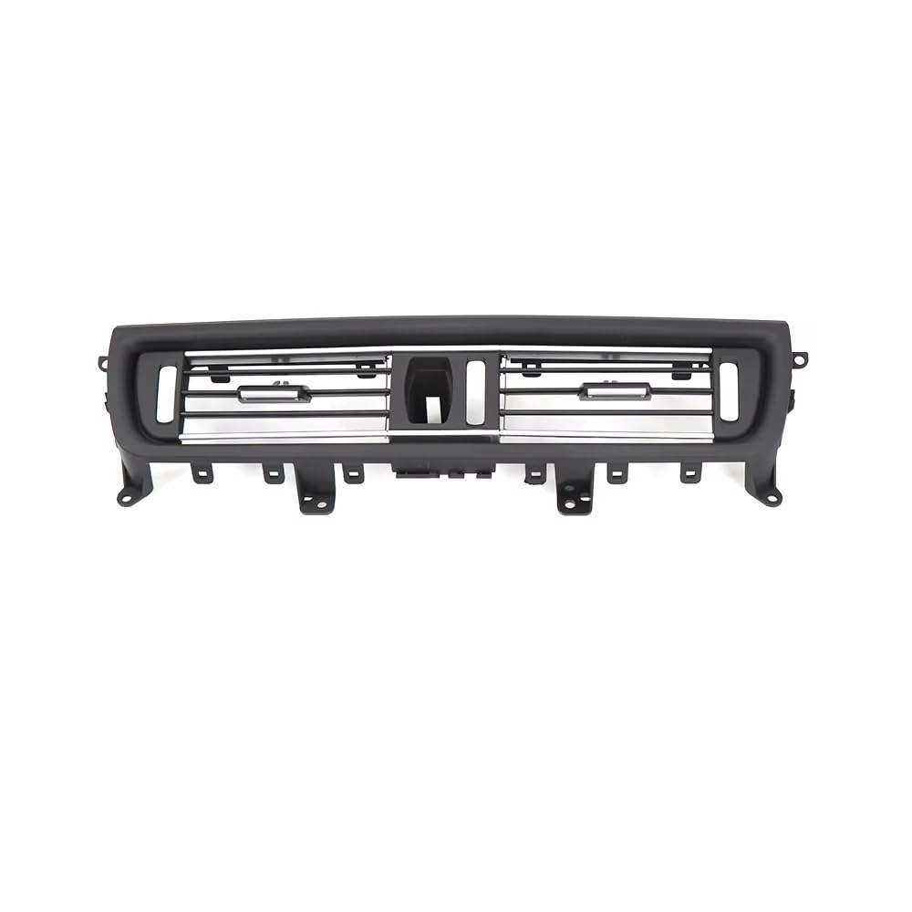 BASPHHH Kompatibel mit 5 Series für F10 F18 520 523 525 528 530 535 2010–2016, LHD, RHD, vorderer Konsolengrill, Armaturenbrett, Klimaanlagen-Entlüftung Auto-AC-Luftauslass(with Chrome Plate) von BASPHHH