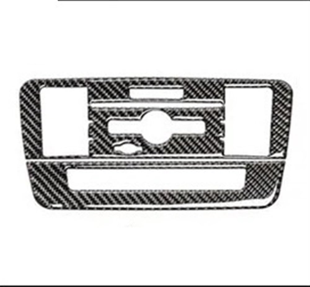 BASPHHH Kompatibel mit Benz für A-Klasse W176 GLA X156 CLA Auto-Innenklimaanlage CD-Konsolenverkleidung Verkleidungsaufkleber Rahmen-Styling(B Type) von BASPHHH