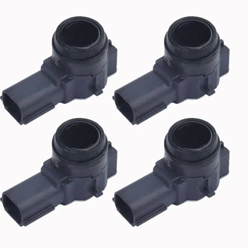 BASPHHH Kompatibel mit Chevrolet für Silverado III 1500 2014-2019 PDC Einparkhilfe Sensor 52019546 52050134 84153946(4PCS Black) von BASPHHH