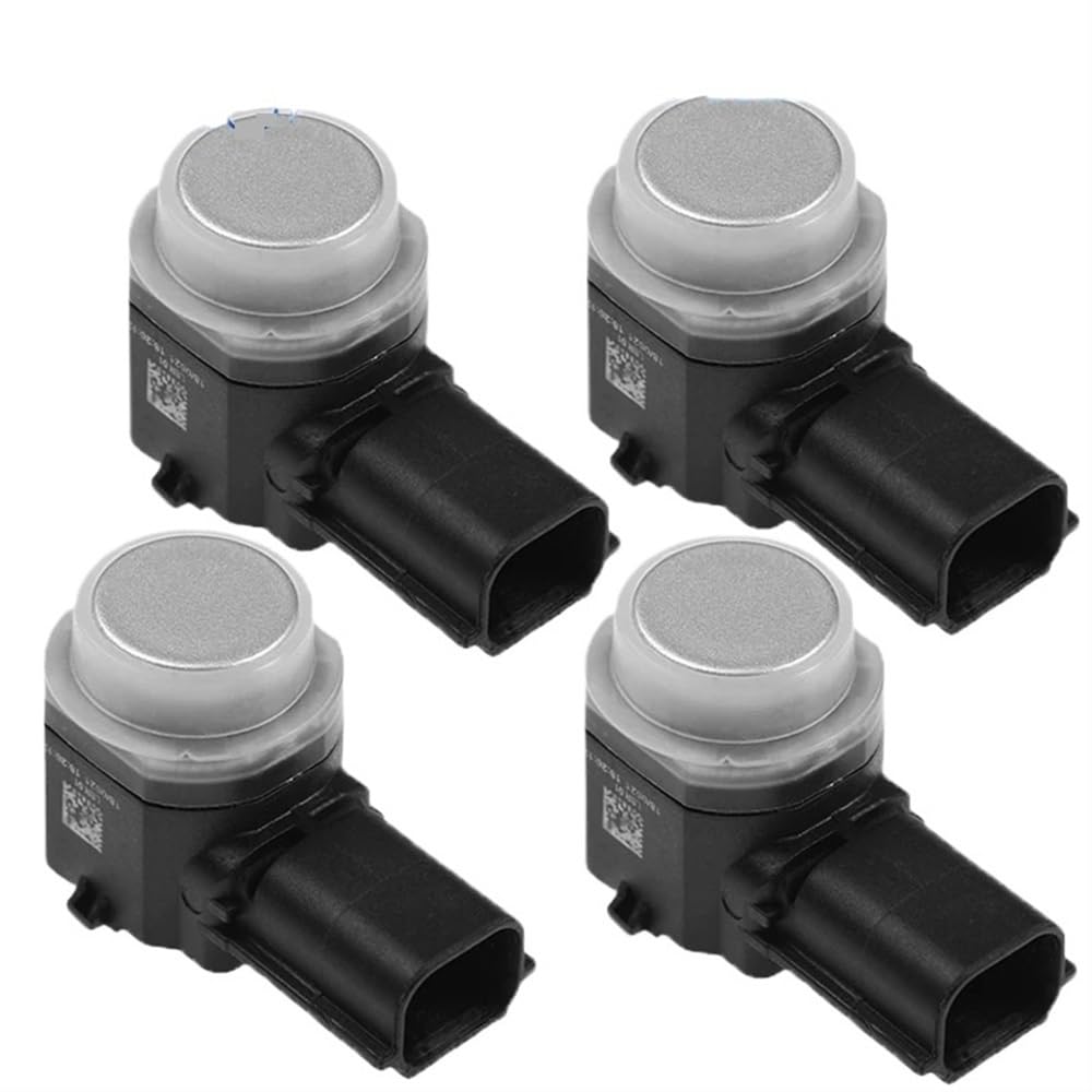 BASPHHH Kompatibel mit Ford für Fiesta 2013-2017 Auto PDC Parksensor F1CT15K859AAW(4 pcs) von BASPHHH