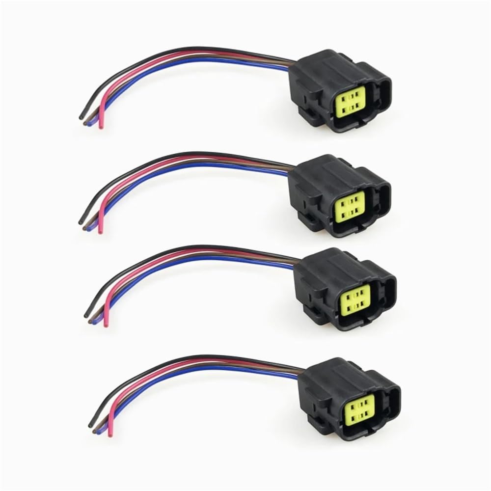 BASPHHH Kompatibel mit Hyundai für Accent für IX35 95700-4D500 95700-0M100 Stoßstange PDC Parksensor Steckerhalter(4pcs Connector) von BASPHHH