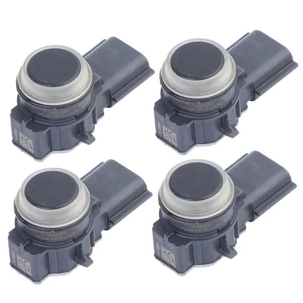 BASPHHH Kompatibel mit Kadjar 2015-2020 PDC Einparkhilfesensor 253A49995R 253A4-9995R(4 pcs) von BASPHHH