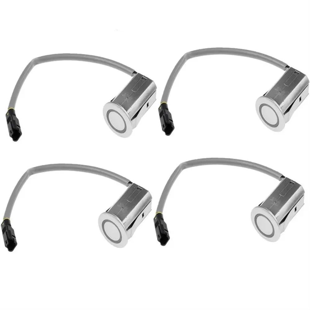 BASPHHH Kompatibel mit Lexus für RX350 2006-2008 PDC Parksensor PZ362-00208(4PCS Silver) von BASPHHH