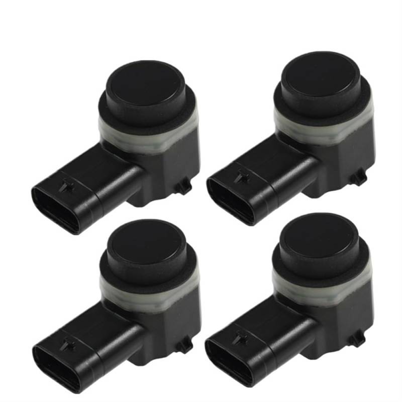 BASPHHH Kompatibel mit VW für Golf R 2009-2013 Auto PDC Parksensor 4H0919275 1S0919275(4 pcs) von BASPHHH