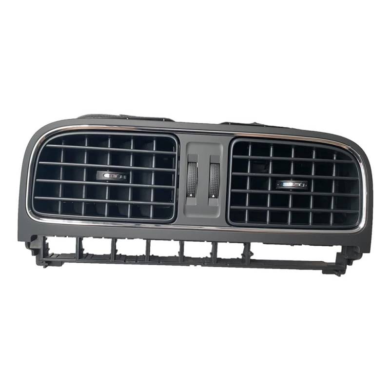 BASPHHH Kompatibel mit VW für Polo 2014 2015 2016 2017 2018 6RD819703 6RD819704 6RD819728 Dash A/C Air Outlet Vent Autozubehör Auto-AC-Luftauslass(Central) von BASPHHH