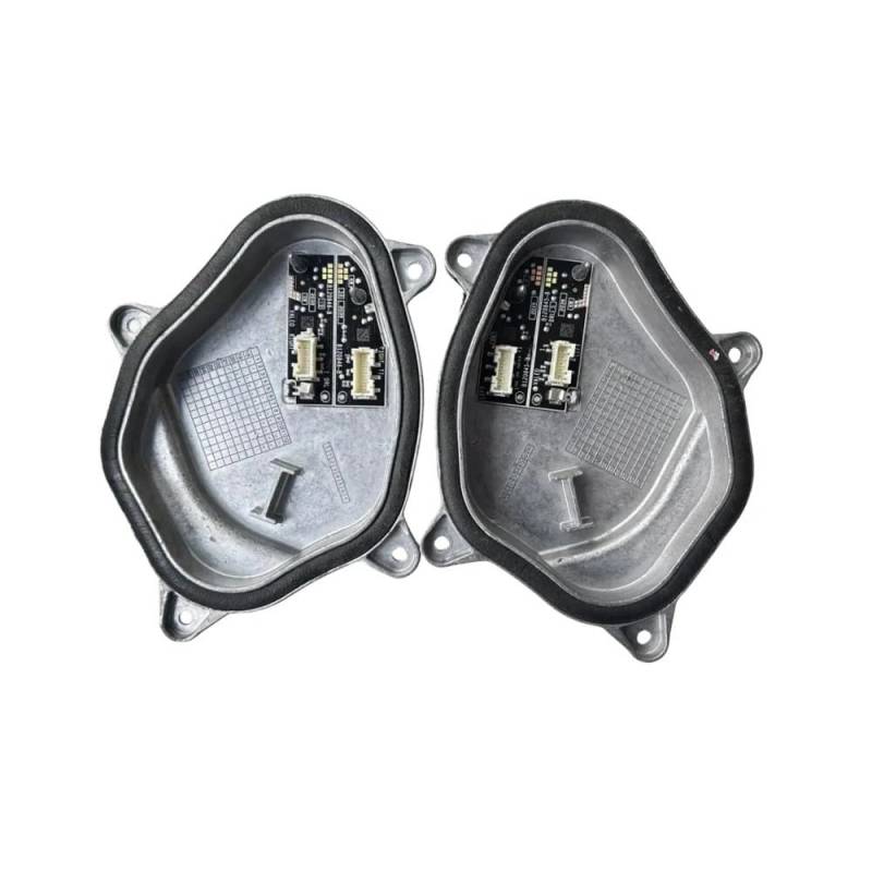 BASPHHH Kompatibel mit VW für T-Cross für Tcross Scheinwerfer-DRL-Chips B120845-B B120846-B Tageslicht-Blinkermodul 2GM.998.478 2GM.998.479(Left Right Side) von BASPHHH