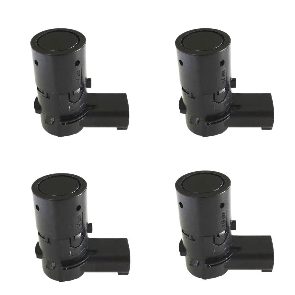 BASPHHH Kompatibel mit Volvo für V70 2005 2006 2007 2008 PDC-Parksensor 30668099 30668100 30765408 30765108(4pcs Black) von BASPHHH