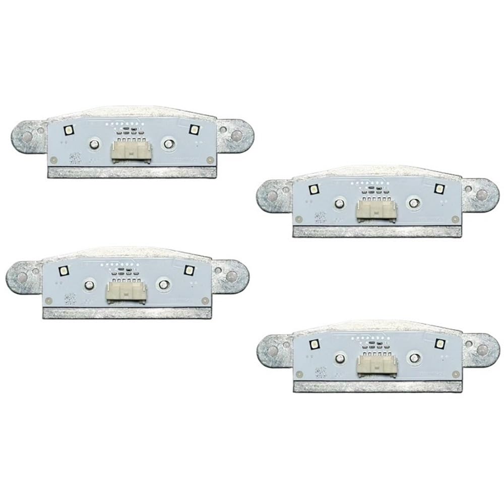 BASPHHH Kompatibel mit X3 X4 F25 F26 2014-2018 Gelb Weiß DRL Tagfahrlicht Board DRL Quelle Modul 4 stücke(White) von BASPHHH