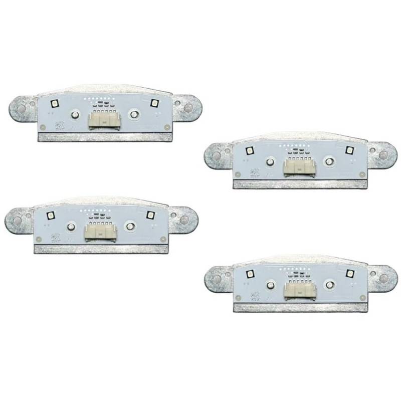 BASPHHH Kompatibel mit X3 X4 F25 F26 2014-2018 Gelb Weiß DRL Tagfahrlicht Board DRL Quelle Modul 4 stücke(White) von BASPHHH