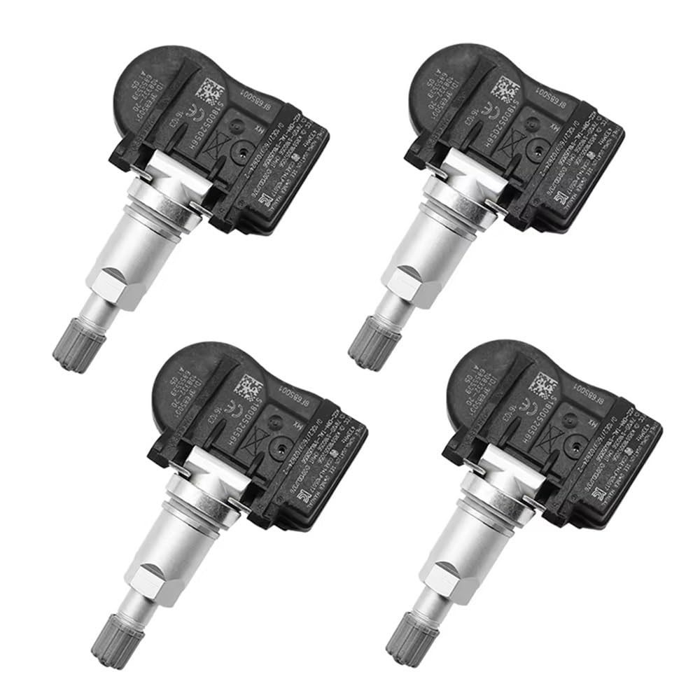 BASPHHH TPMS für Auto Kompatibel Mit 1-Series Für F20 2011-2018 Für 2-Series F22 2013-2021 Reifendrucksensor TPMS 6855539 36106881890 36106856209(4pcs) von BASPHHH