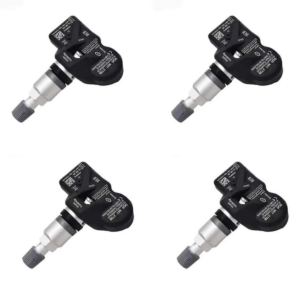 BASPHHH TPMS für Auto Kompatibel Mit Bentley Für Bentayga 2017 Reifendrucksensor TPMS 3AA998275 F11001648001B(4 PCS) von BASPHHH