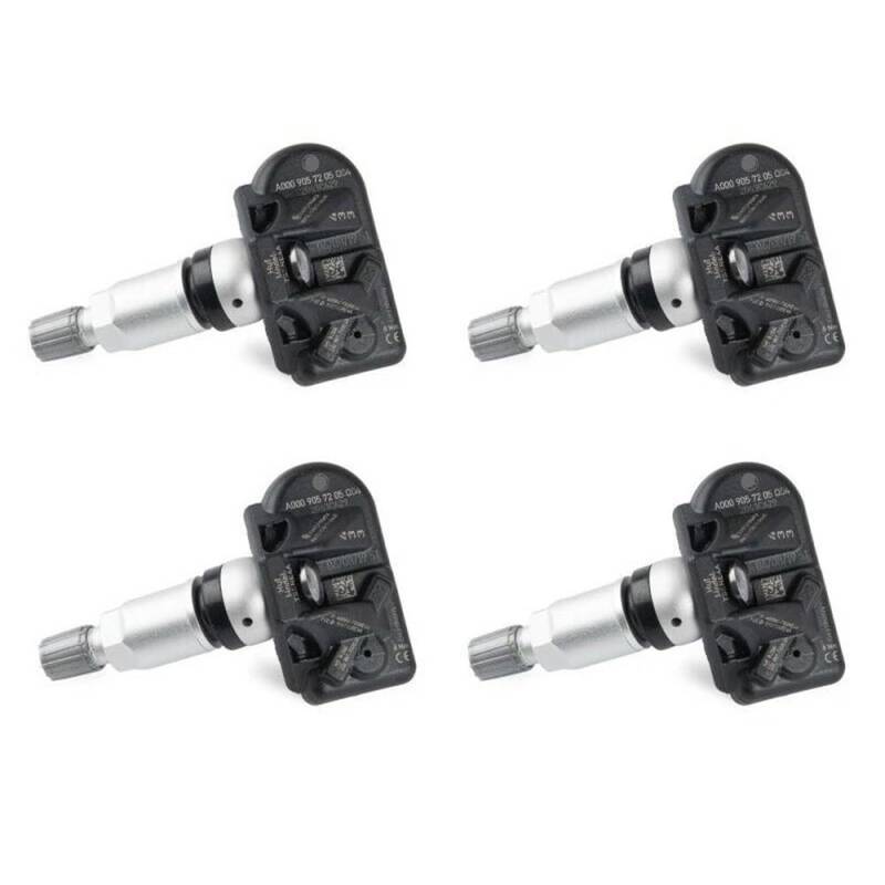 BASPHHH TPMS für Auto Kompatibel Mit Benz Für A Class 2019 2020 Für CLA 2020 Reifendrucksensor TPMS A0009053214(4 PCS) von BASPHHH