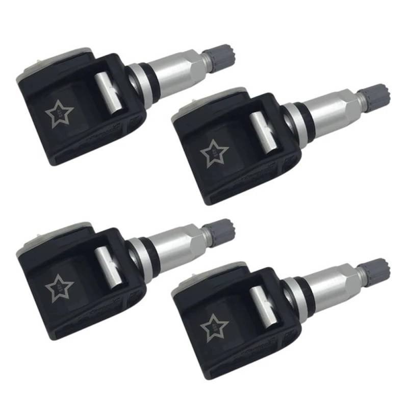 BASPHHH TPMS für Auto Kompatibel Mit M8 2019 2020 Für 8series Coupe 2018 2019 2020 Reifendruckkontrollsensor TPMS 6887140-01 36106887147 A0009052102(4pcs) von BASPHHH