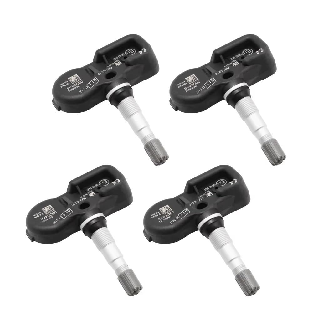 BASPHHH TPMS für Auto Kompatibel Mit Toyota Für Previa 2007–2020 Für Prius 2009–2021 Reifendruckkontrollsensor TPMS 28103-CA101 4260702030(4pcs) von BASPHHH