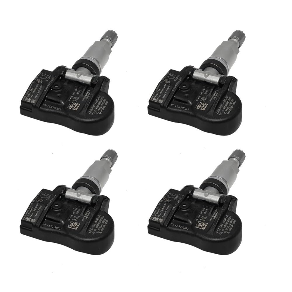 BASPHHH TPMS für Auto Kompatibel mit Odyssey für Ridgeline für Pilot für Acura NSX RDX TLX 42753T6NA01 2016-2018 TPMS Reifendrucksensor(4PCS) von BASPHHH