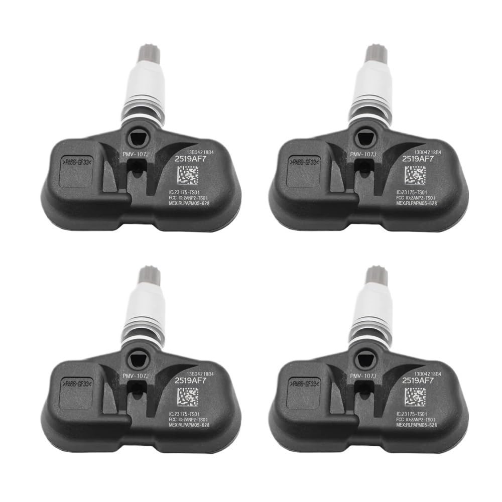 BASPHHH TPMS für Auto Kompatibel mit Toyota für 4runner 2006 2007 2008 2009 für C&orolla 2008-2013 ReifendrucksensorTPMS 42607-33021 42607-33011 42607-06011(4PCS) von BASPHHH