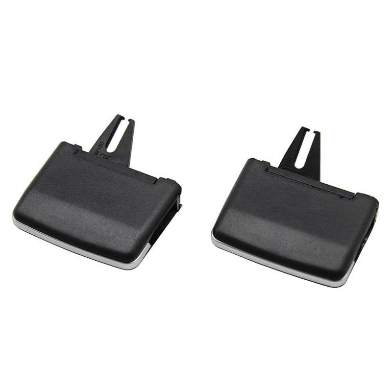 Kompatibel mit Benz für M ML W166 2012 2013 2014 2015 Auto hinten AC Klimaanlage Lüftungsgitter B-Säule Auslasslasche Schiebeclip Auto-AC-Luftauslass(Black 2pcs) von BASPHHH