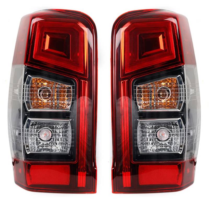 Auto Rücklicht Zubehör Hintere Bremse Rückwärts Stop Lampe Rücklicht Für Mitsubishi L200 Triton 2019 2020,1 Pair von BATLAM