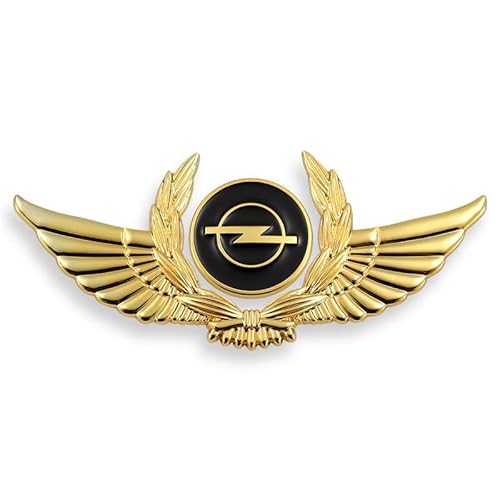 Auto Emblem Aufkleber, Für Opel Vauxhall Astra Insignia Corsa Mokka Vectra opc VXR Vauxhall Tigra Combo Twintop Omega Buchstaben Abzeichen Außenmodifikationszubehör von BAUFAS