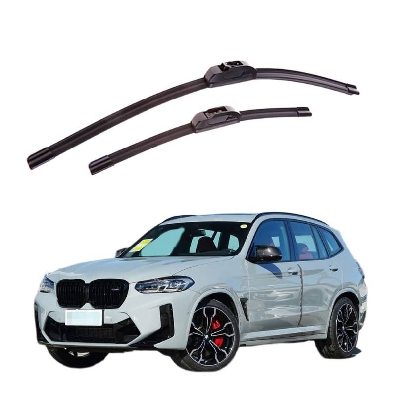 Auto-Wischerblätter, für BMW X3M 2019-2022 Auto Zubehör Scheiben Wischerblätter-Set von BAVIEN