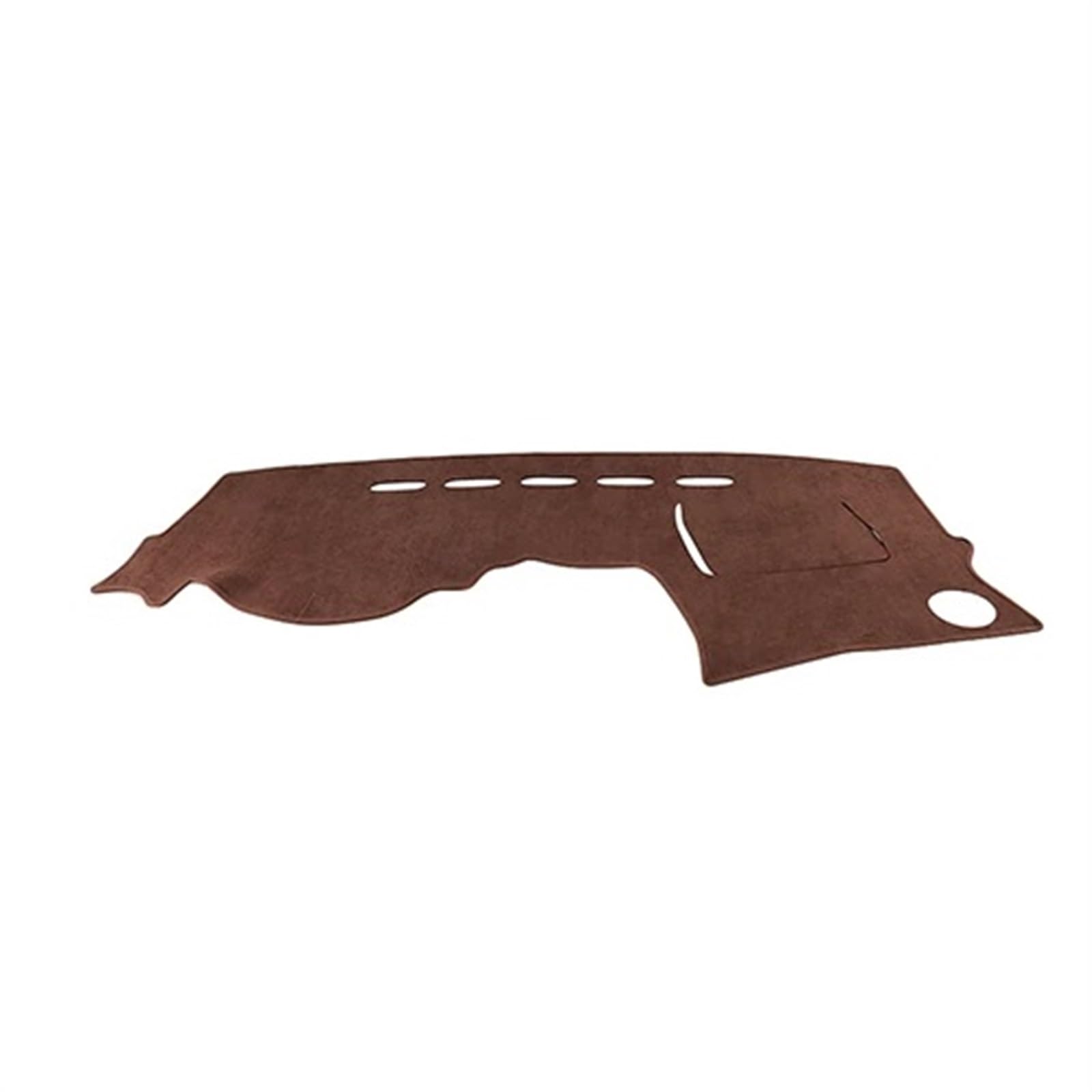 Armaturenbrett Abdeckung Dashmat Auto-Armaturenbrett-Abdeckung Vermeiden Sie Lichtmatte Instrumententafel Teppiche Zubehör Für Mitsubishi Für Mirage G4 2012–2024 Instrumententafel(LHD Brown) von BAWHO