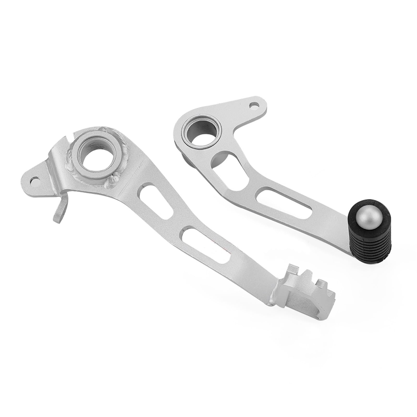 Motorrad Schalthebel Für Ducati Für Monster 659 797 Für Scrambler 800 803 400 Getriebe Schalthebel Pedal Hinten Fuß Bremshebel Pedal Motorrad Zubehör Motorrad Aluminium Schalthebel(A Set) von BAWHO