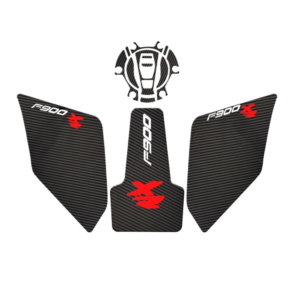 Motorrad Kraftstofftank Aufkleber FÜR F900XR F900 F 900 XR 2020-2022 Motorrad Anti Slip Heizöl Tank Kappe Pad Seite Knie Grip Aufkleber Schutz Aufkleber Pads von BAXPEVM