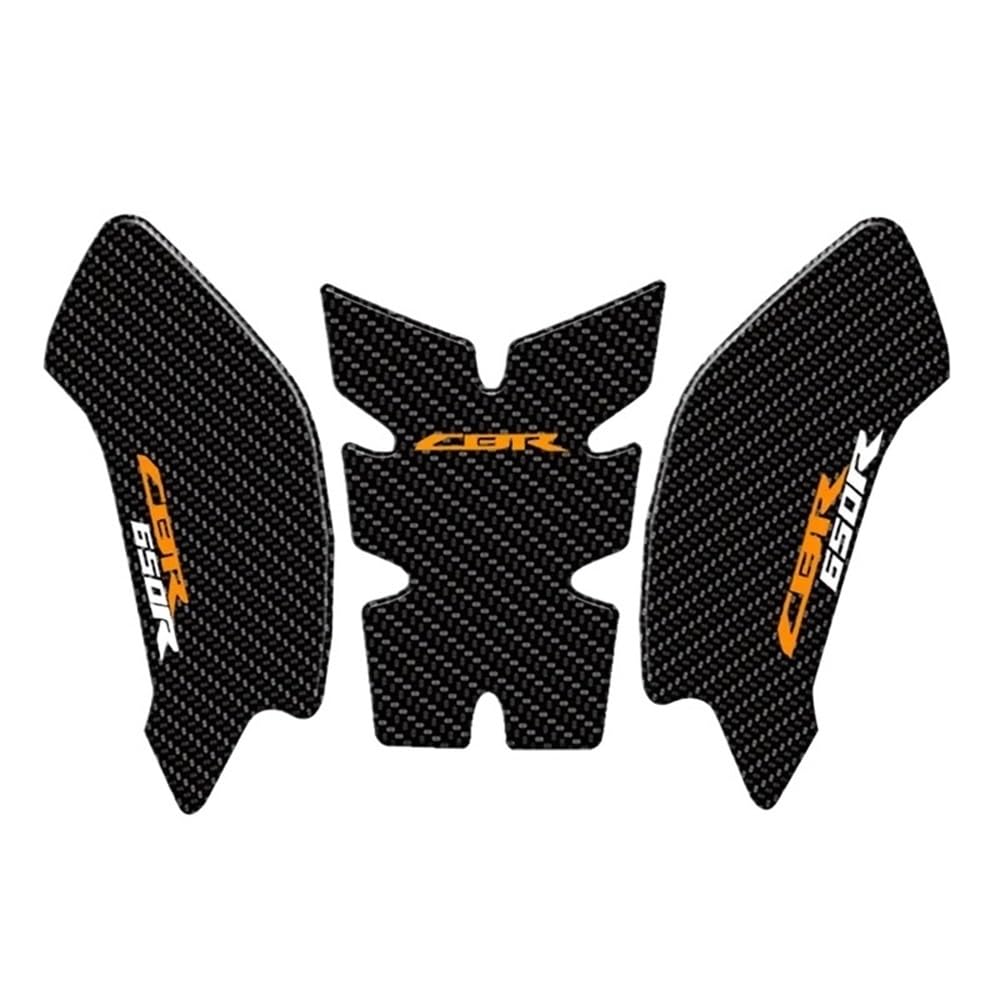 Motorrad Kraftstofftank Aufkleber Für CBR650R CBR 650R CB650R CB 650R 2019-2020 Motorrad Kraftstoff Tank Pad Schutz Aufkleber Carbon Faser Aufkleber von BAXPEVM