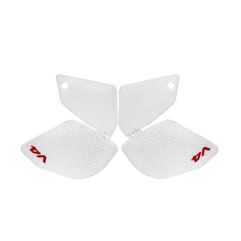 Motorrad Kraftstofftank Aufkleber Für Du&Cati Panigale V4 Panigale V4S /SP2 2022 Tank Grip Side Aufkleber Motorrad Anti Slip Tank Pad Aufkleber von BAXPEVM