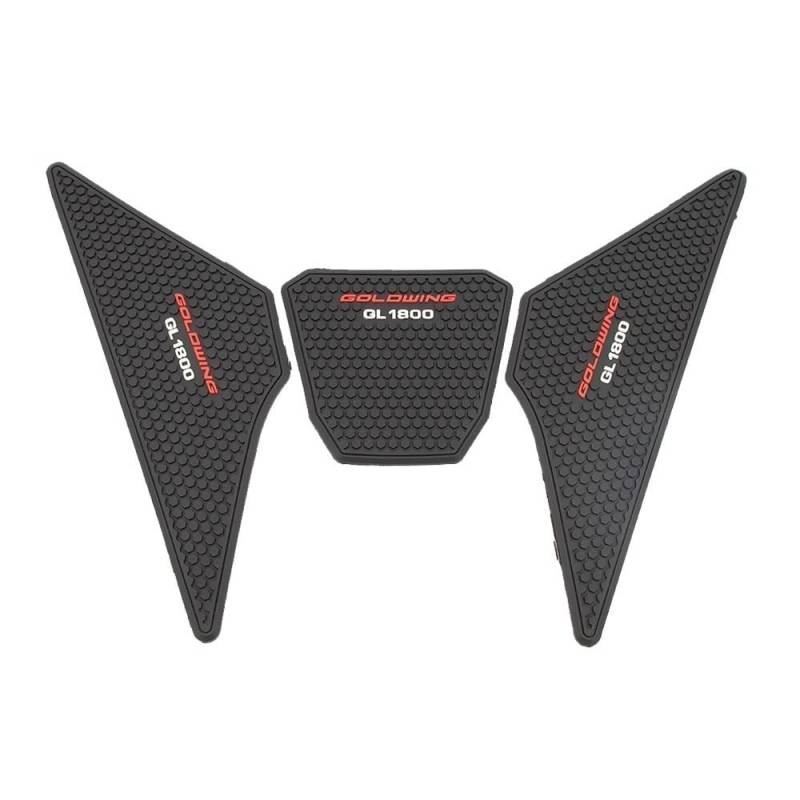 Motorrad Kraftstofftank Aufkleber Für Go&ldwing GL1800 2018-2022 Zubehör Kraftstoff Tank Pads Gepäck Aufkleber Motorrad Gummi Aufkleber von BAXPEVM