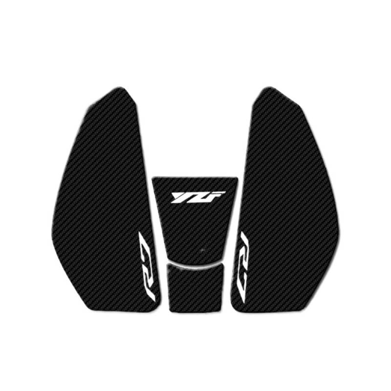 Motorrad Kraftstofftank Aufkleber Für Ya&maha YZF-R7 YZFR7 YZF R7 700 2021-2023 Motorrad Anti Slip Kraftstoff Tank Pad Seite Knie Grip Aufkleber Schutz Aufkleber Pad von BAXPEVM