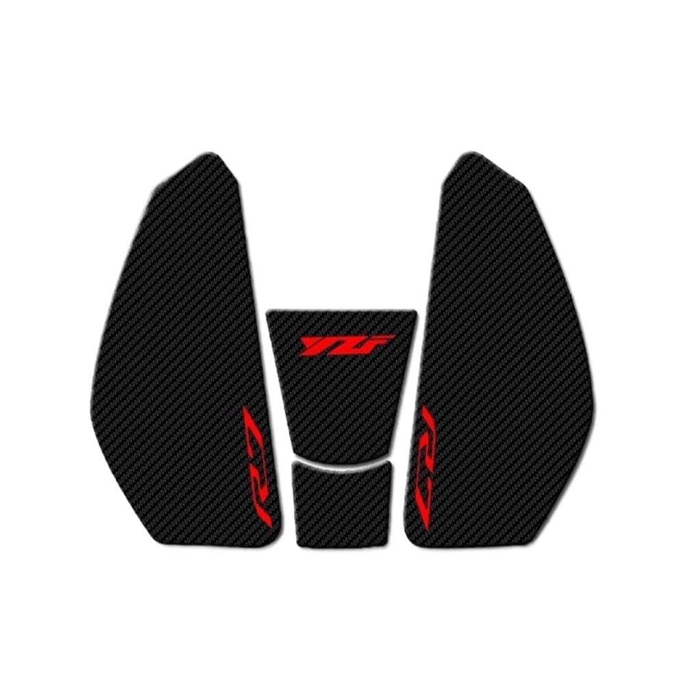 Motorrad Kraftstofftank Aufkleber Für Ya&maha YZF-R7 YZFR7 YZF R7 700 2021-2023 Motorrad Anti Slip Kraftstoff Tank Pad Seite Knie Grip Aufkleber Schutz Aufkleber Pad von BAXPEVM