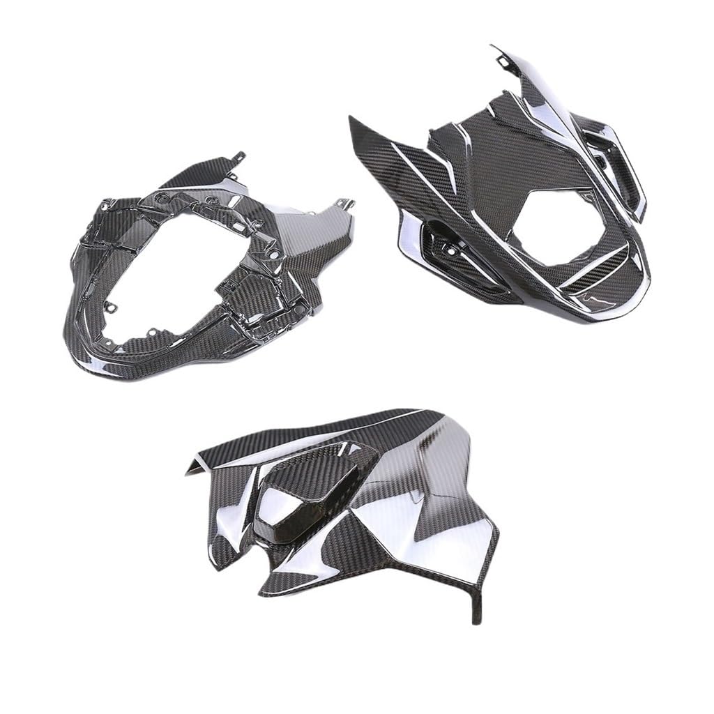 Motorrad Paneelverkleidung Abdeckung Für S1000RR S1000 RR 2023 2024 Motorrad Zubehör Carbon Fiber Front Verkleidung Kotflügel Seite Panel Tank Abdeckung Rahmen Gugel Kit von BAXPEVM