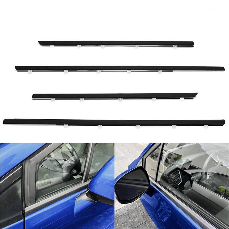 Zubehör für Türfenster Auto Fenster Glas Dichtung Moulding Trim Äußere Fenster Dichtung Trim Gürtel Gummi Streifen Für Civic 2016 2017 2018-2021 von BAYDE