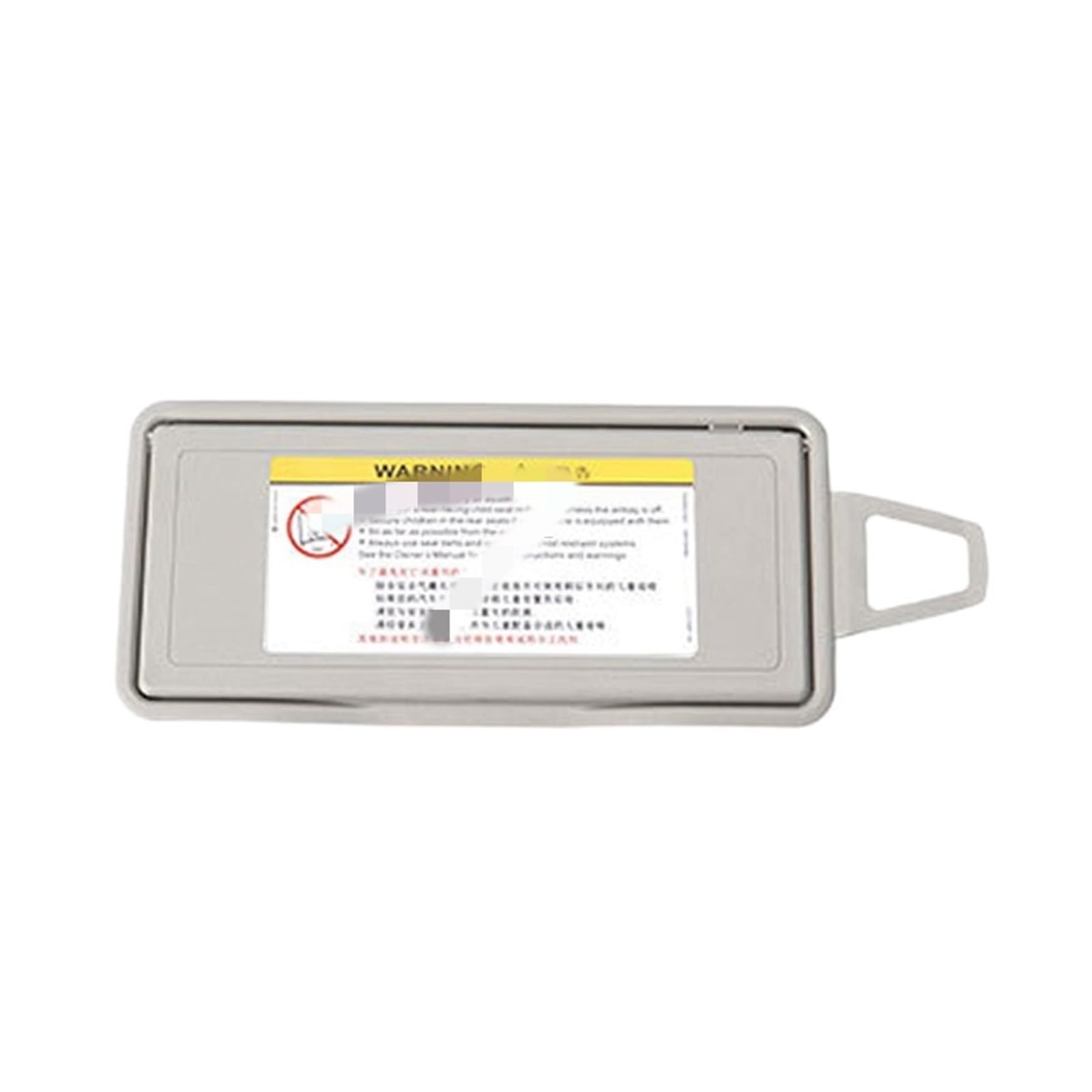 Brillenhalter für Auto Sonnenblende Für S-Klasse W220 1998–2005, Auto-Sonnenblende, Schild, Schattenbrett, Spiegelabdeckung, Ersatz, Grau, Linke Seite von BAYNGO