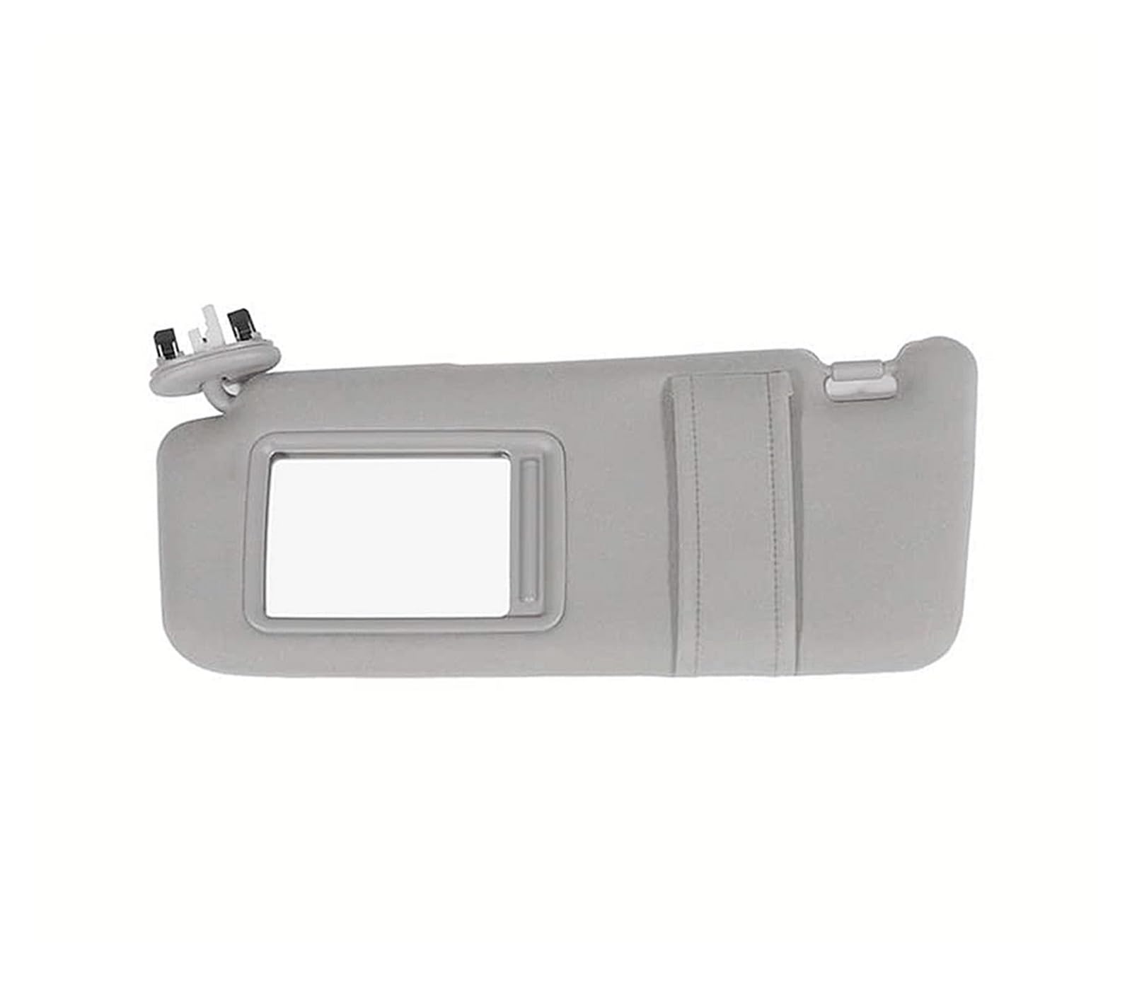 Brillenhalter für Auto Sonnenblende Sonnenblende Mit Lichtern, Kompatibel Mit Camry 2006–2011, Ersetzt 74320-06800-B0 74310-06770-B0(Gray Left) von BAYNGO