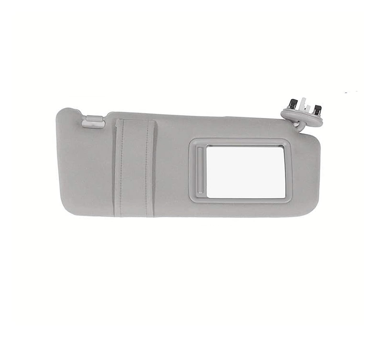 Brillenhalter für Auto Sonnenblende Sonnenblende Mit Lichtern, Kompatibel Mit Camry 2006–2011, Ersetzt 74320-06800-B0 74310-06770-B0(Gray Right) von BAYNGO