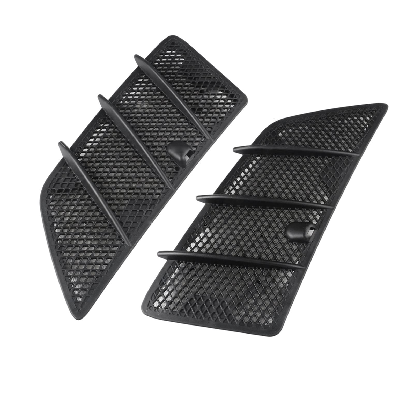 Dekorativer Lufteinlass für das Auto 2 Stück Auto-Fronthaube Air Vent Grille Abdeckung Luftstrom-Einlasshauben Für W164 ML/GL-Klasse 2008–2011 von BAYNGO