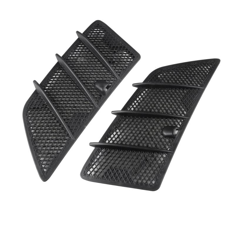 Dekorativer Lufteinlass für das Auto 2 Stück Auto-Fronthaube Air Vent Grille Abdeckung Luftstrom-Einlasshauben Für W164 ML/GL-Klasse 2008–2011 von BAYNGO