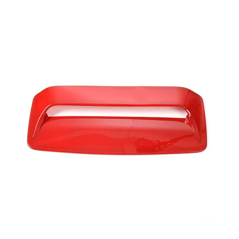 Dekorativer Lufteinlass für das Auto Auto Motor Air Flow Intake Hood Scoop Vent Abdeckung Trim Dekoration ABS Auto Styling Zubehör Für Jimny 2012-2015(Rot) von BAYNGO