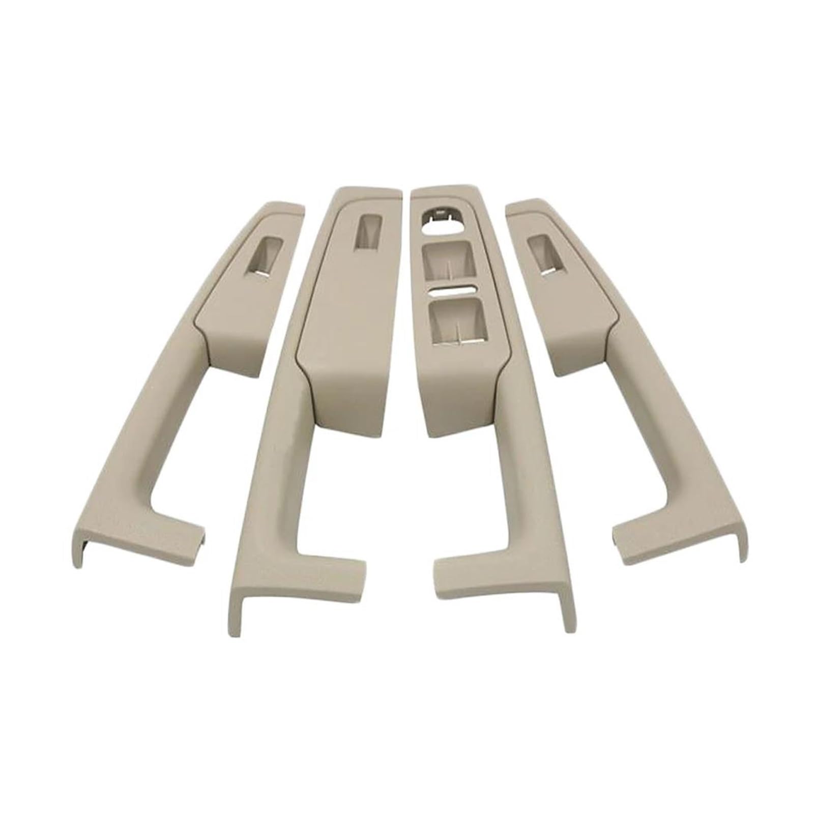 Innentürgriffe Beige Grau 1 Set 4 PCS Innentürgriff Armlehne Rahmen Handschuh Für Superb 2 2008-2013 3T1867157 3T1867158 3T0867161(Beige) von BAYNGO