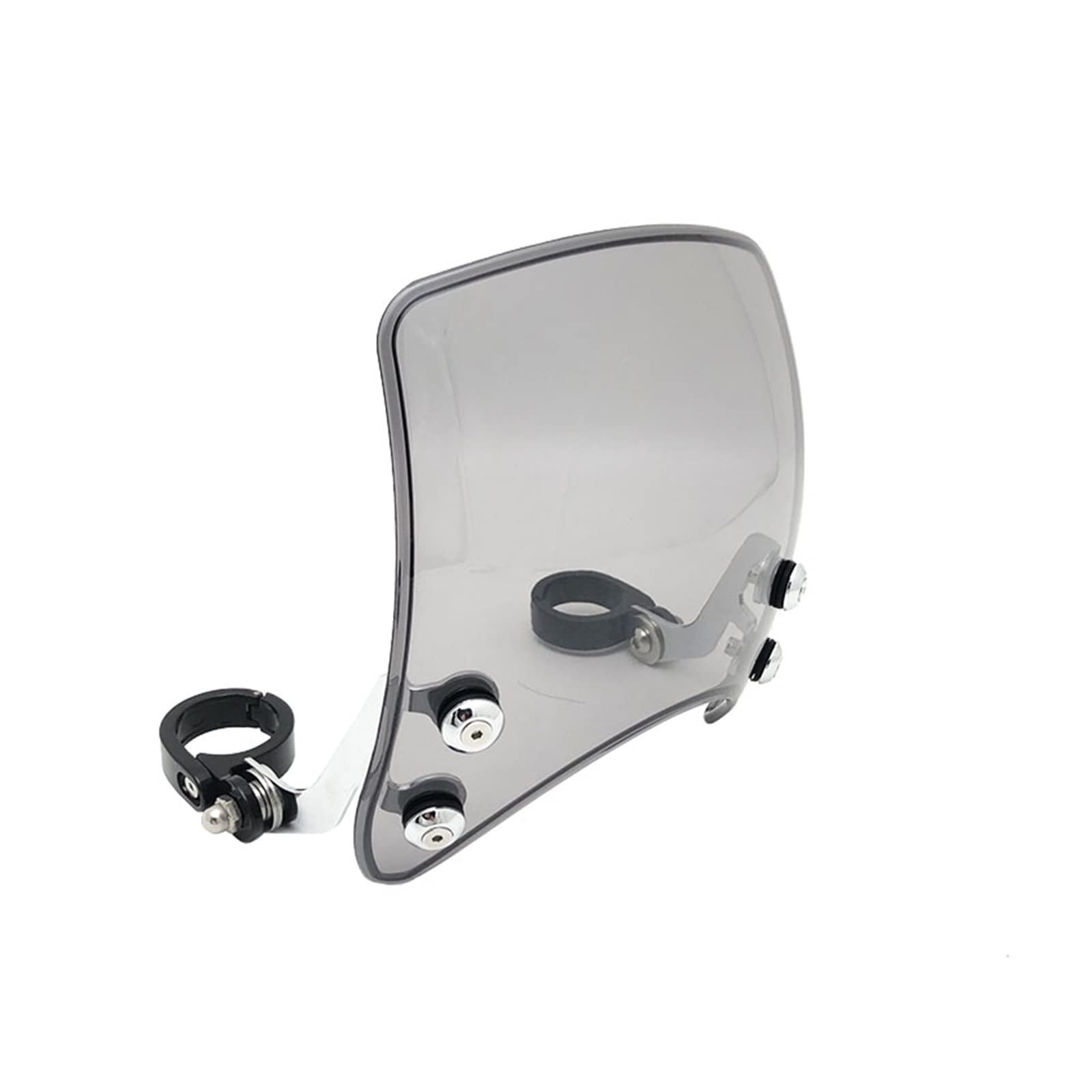 Windschild Für Sportster XL 883 1200 XL1200NS XL883 XL1200 2004-2019 Motorrad Einstellbare Windschutzscheibe Windschutzscheibe Aluminium 39mm-41mm Gabeln(C) von BAYNGO