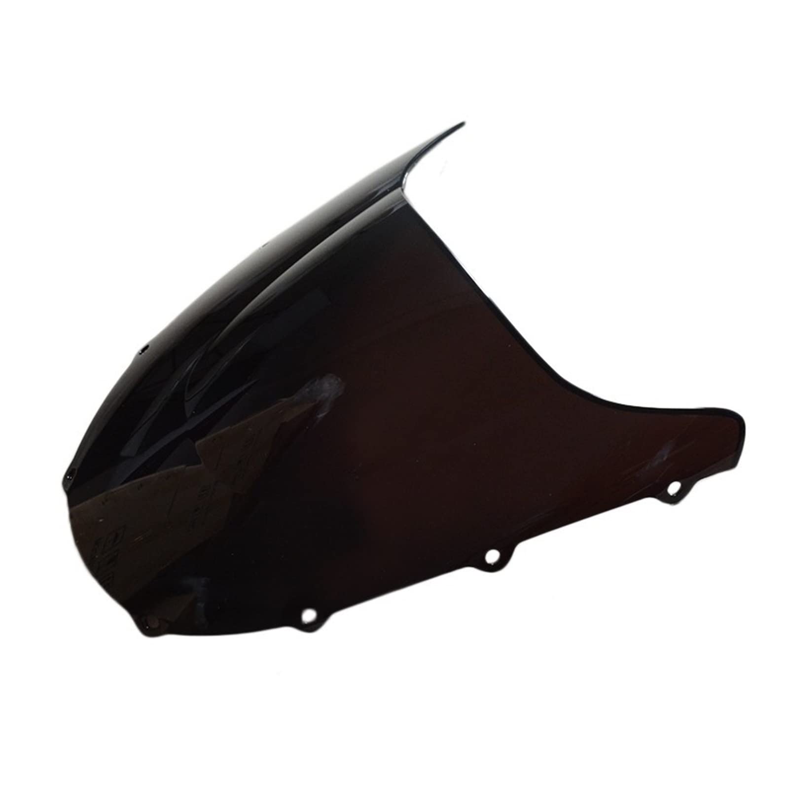 Windschild Motorrad Schwarz ABS Windschutzscheibe Windschutzscheibe Doppelblase Für - ZX9R 1998-1999 von BAYNGO