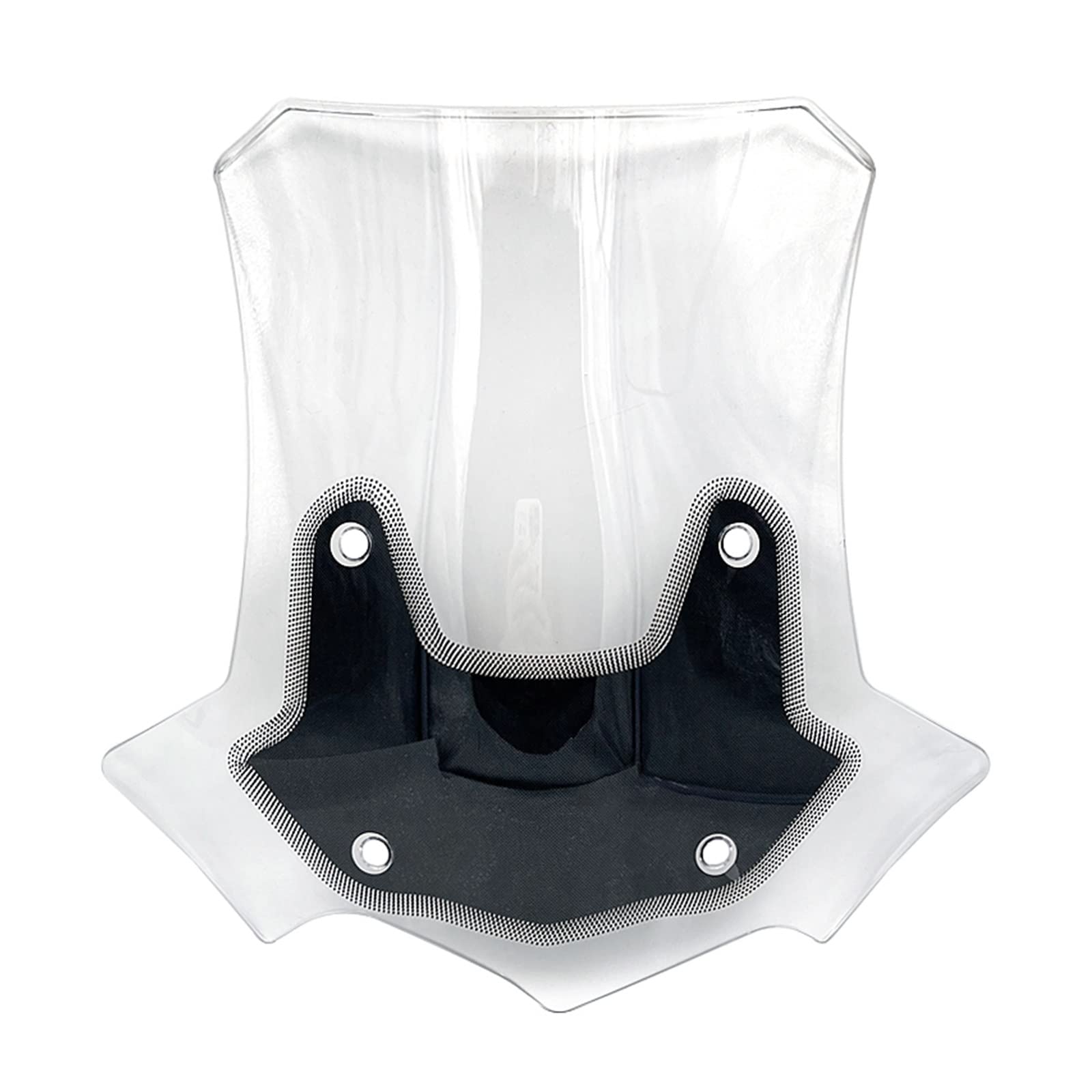 Windschild Motorrad Windschutzscheibe Windschutzscheibe Abweiser Schutz Windschutzscheibe Acryl Rauch/Transparent Für F850GS Adventure F 850GS ADV(B) von BAYNGO