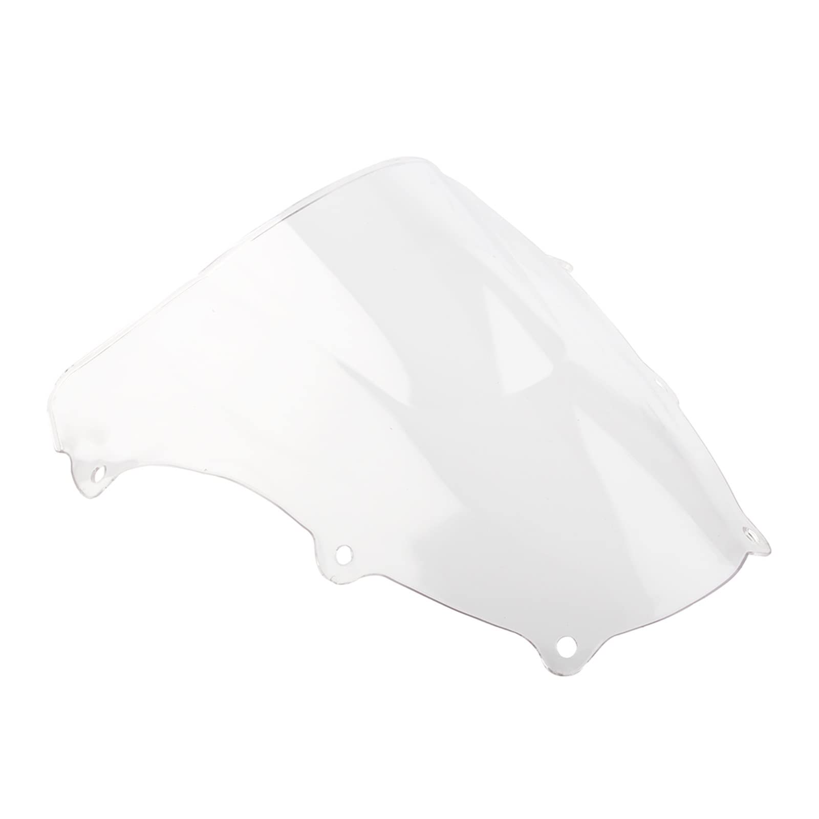 Windschild Motorrad Windschutzscheibe Windschutzscheibe Double Bubble Windschutzscheibe Für Suzuki SV650 SV650S 2003-2012 & SV1000 SV1000S 2003-2008(D) von BAYNGO