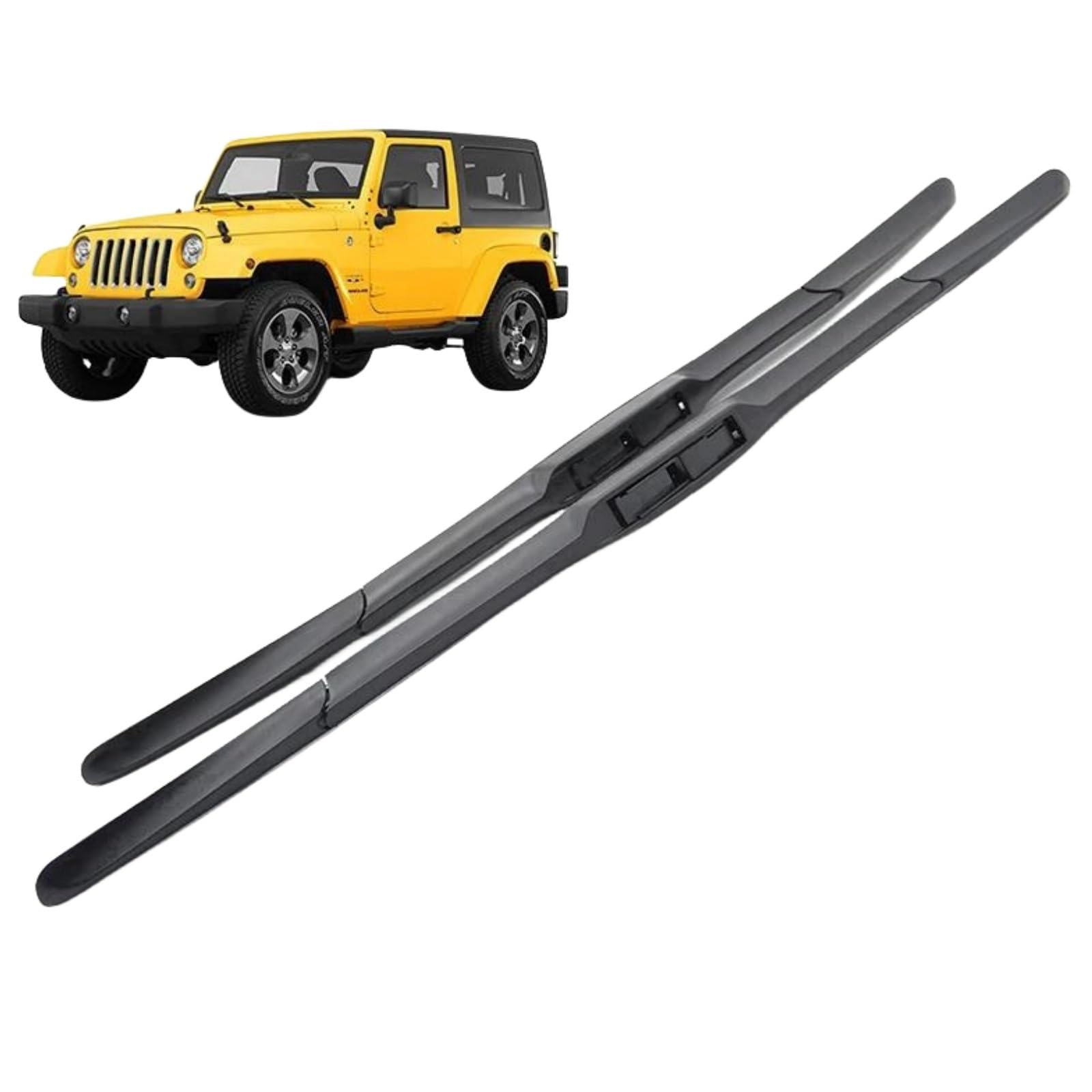 Scheibenwischer Frontwischerblätter Für Jeep Wrangler JK 2007-2017 16"+16" Autoscheibenwischer von BAydog