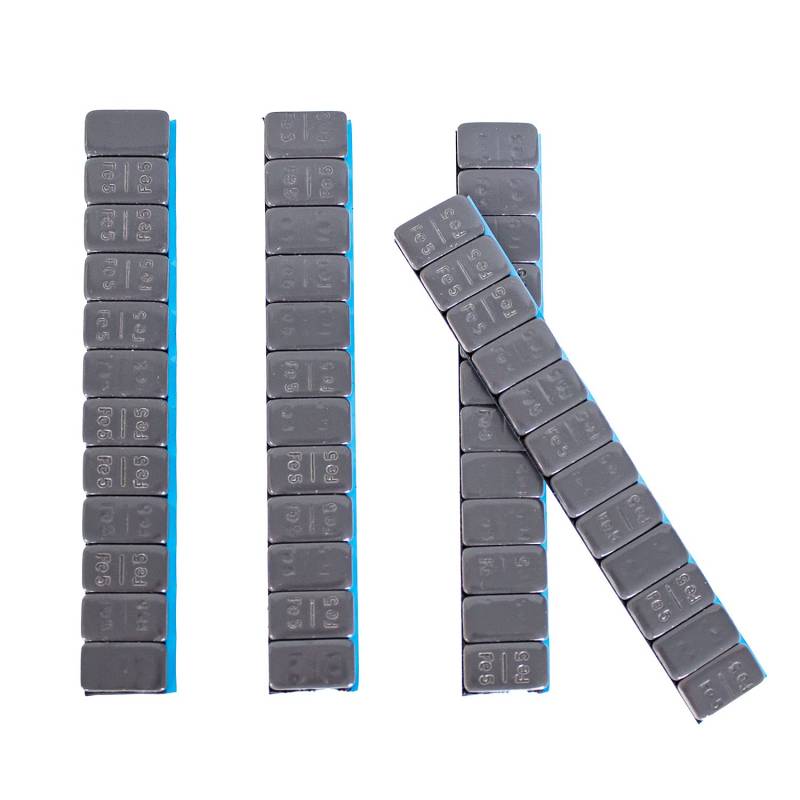 BB-EP Klebegewicht Universal Auswuchtgewicht 5 gr. Teilung zum kleben – Auswuchtgewichte – Klebegewichte - Stahlgewichte (Titan, 4 Riegel (12 x 5 Gramm)) von BB-EP