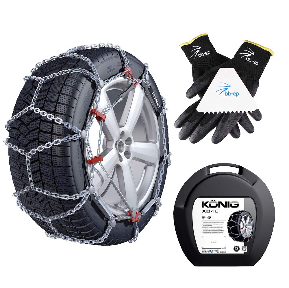 BB-EP Schneekettenset XD-16 für FIAT Ducato (2014) 215/70 R15 von BB-EP